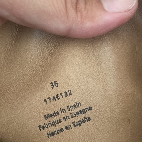 Free People Olive Green Velvet Leather Knee High Boots 36 - Picture 5 of 5